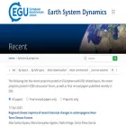 esd.copernicus.org esd.copernicus.org