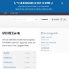 events.gnome.org events.gnome.org