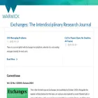 exchanges.warwick.ac.uk exchanges.warwick.ac.uk