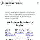 explicationparoles.com