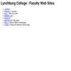 faculty.lynchburg.edu faculty.lynchburg.edu