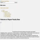 faculty.wagner.edu faculty.wagner.edu