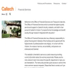 finance.caltech.edu finance.caltech.edu