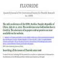 fluorideresearch.org fluorideresearch.org