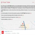 forcetable.net