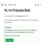 francoisbest.com francoisbest.com