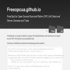 freeopcua.github.io freeopcua.github.io