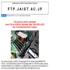 ftp.jaist.ac.jp ftp.jaist.ac.jp