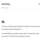 garystorey.com garystorey.com