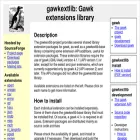 gawkextlib.sourceforge.net gawkextlib.sourceforge.net