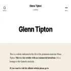 glenntipton.co.uk glenntipton.co.uk
