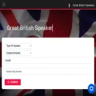 greatbritishspeakers.co.uk greatbritishspeakers.co.uk