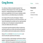 gregbrown.co gregbrown.co