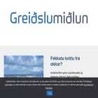 greidslumidlun.is greidslumidlun.is