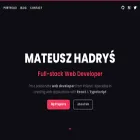hadrysmateusz.com hadrysmateusz.com
