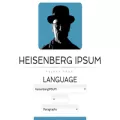 heisenbergipsum.com