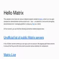 hello-matrix.net