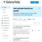 help.galaxyproject.org help.galaxyproject.org