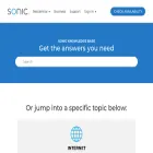 help.sonic.com help.sonic.com