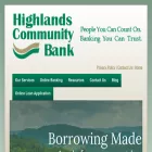 highlandscommunitybank.com highlandscommunitybank.com