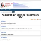 hira.hope.ac.uk hira.hope.ac.uk