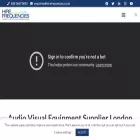 hirefrequencies.co.uk hirefrequencies.co.uk