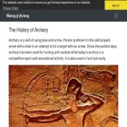 historyofarchery.com