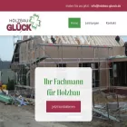 holzbau-glueck.de holzbau-glueck.de