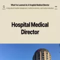 hospitalmedicaldirector.com