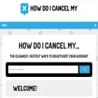 howdoicancelmy.com howdoicancelmy.com
