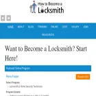 howtobecomealocksmith.org howtobecomealocksmith.org