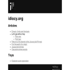 idiocy.org
