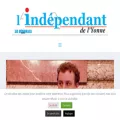 independantdelyonne.com