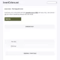 invertcolors.net invertcolors.net