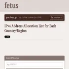 ipv4.fetus.jp ipv4.fetus.jp