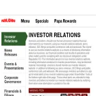 ir.papajohns.com ir.papajohns.com