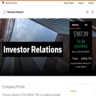ir.thomsonreuters.com ir.thomsonreuters.com