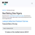 jackpotpredictions.com.ng