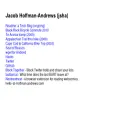 jacob.hoffman-andrews.com jacob.hoffman-andrews.com