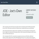 joe-editor.sourceforge.net joe-editor.sourceforge.net