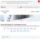 jp4.journaldephysique.org
