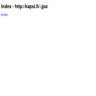 jpa.kapsi.fi jpa.kapsi.fi