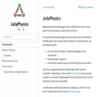 juliaphysics.github.io juliaphysics.github.io