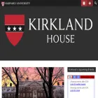 kirkland.harvard.edu kirkland.harvard.edu