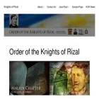 knightsofrizal.org knightsofrizal.org