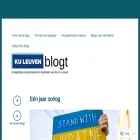 kuleuvenblogt.be kuleuvenblogt.be