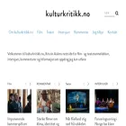 kulturkritikk.no kulturkritikk.no