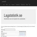 lagstatistik.se