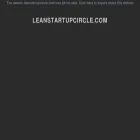 leanstartupcircle.com