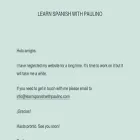 learnspanishwithpaulino.com learnspanishwithpaulino.com